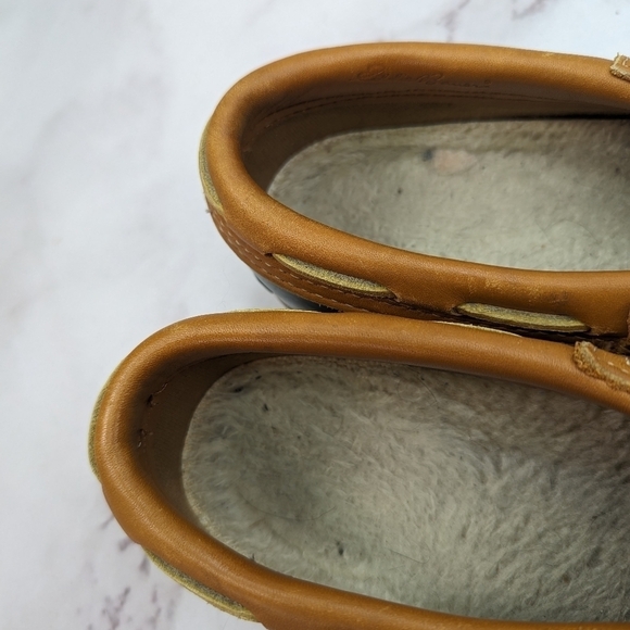 Eddie Bauer Duck Boots Women EU 39 US 8 Shoes Brown Green Low Top Rain Vintage - Picture 7 of 10